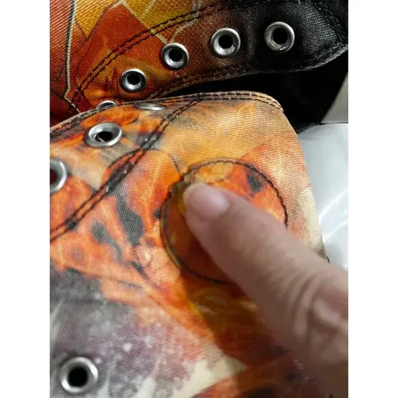 Converse DC Comics Rebirth The Flash Vol. 1 Mens 4 Wo's 6 Pre-Owned with Stain - Picture 6 of 15